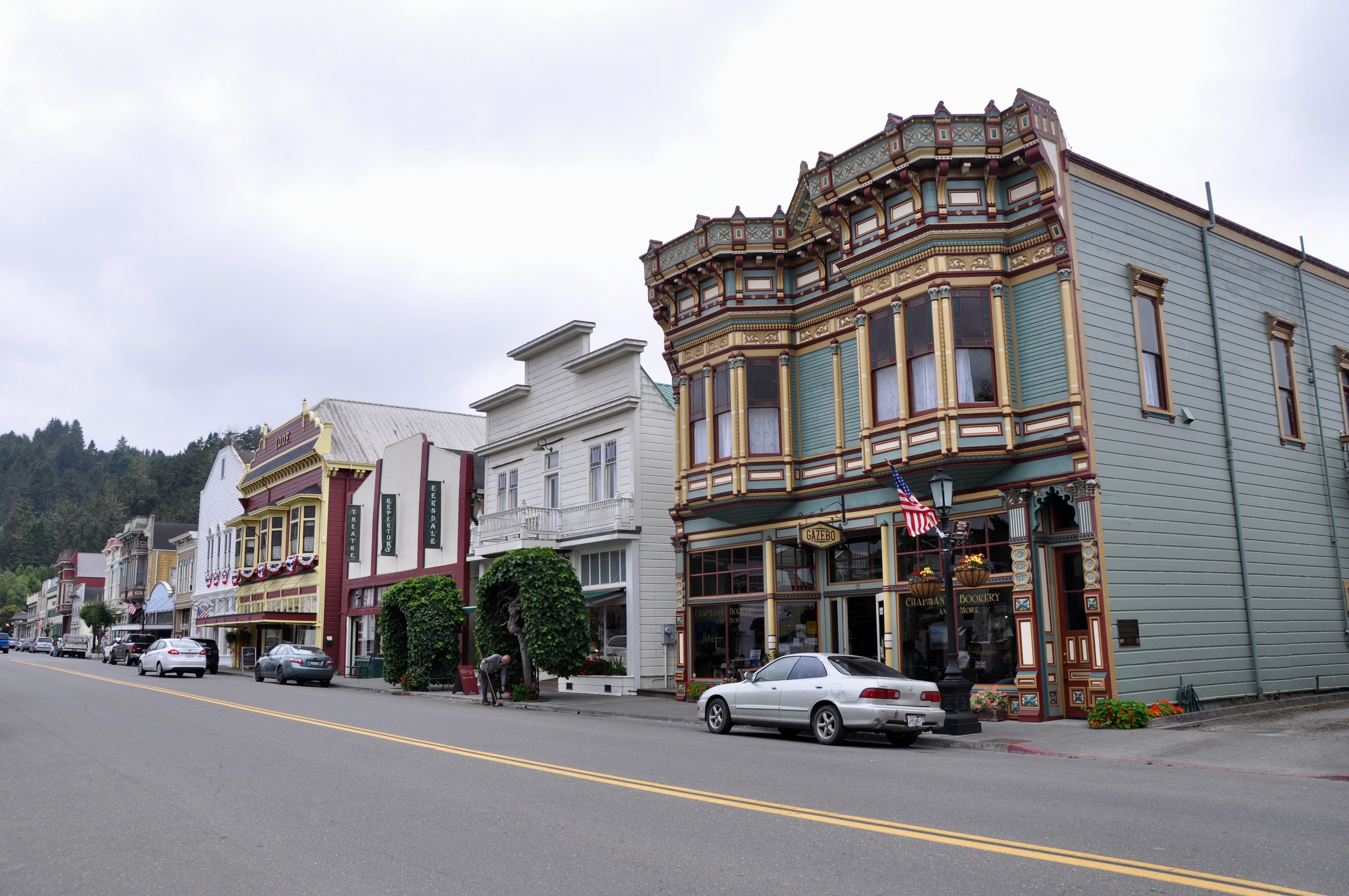 Main Street in Victorian Ferndale