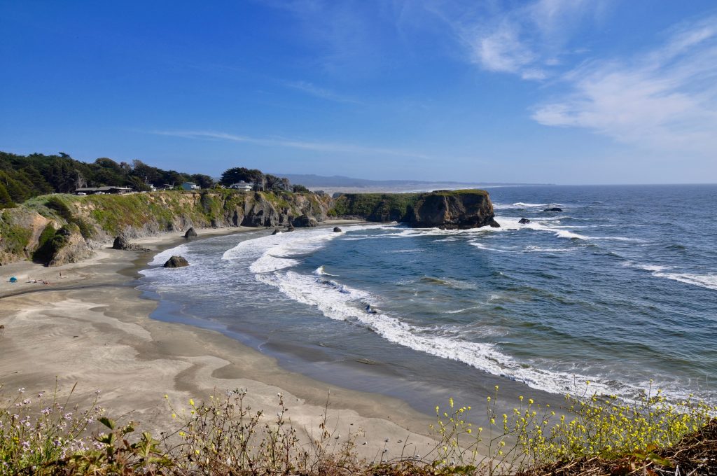 Northern California coast view